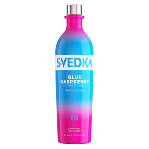 Svedka Blue Raspberry Flavored Vodka