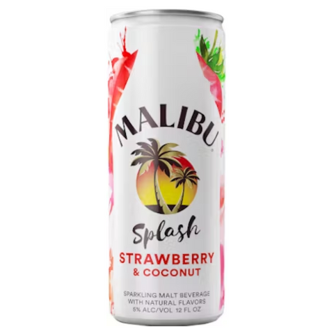 Malibu Splash Str&Coco 12Ozcan-12Oz