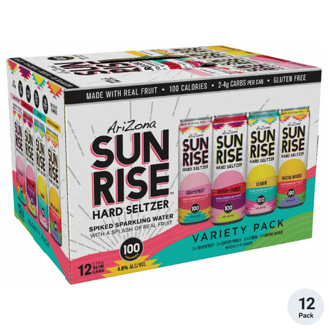 Arizona Sunrise Hard Seltzer Variety pack