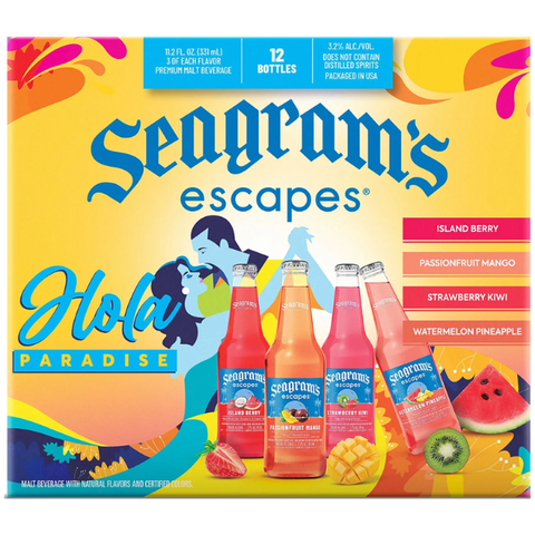 Seagrams escapes hola paradise variety Pack