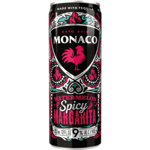 Monaco Tequila Cocktail Margarita Spicy Watermelon Can