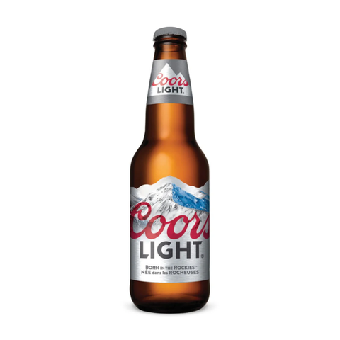 Coors Light Bottle