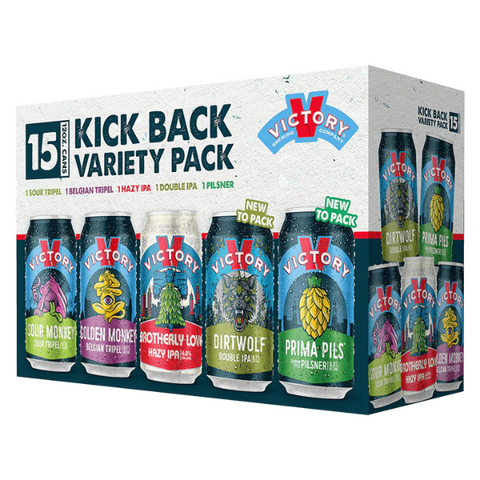 VICTORY KICK BACK VARIETY 15PK-12oz