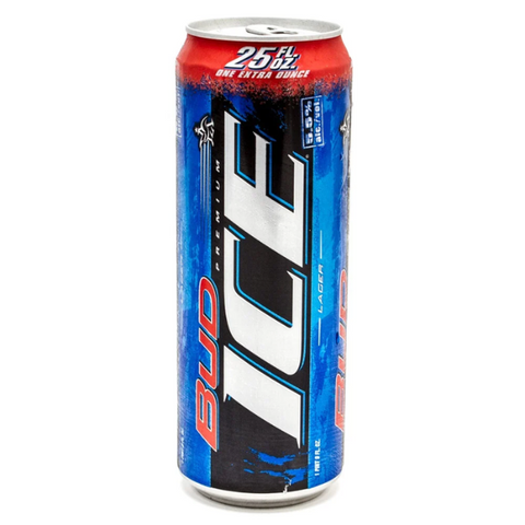 Bud Ice 25oz Can