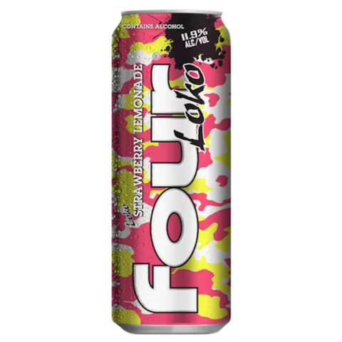 Four Loko Straw/Lemon 24Oz Can-X : 24Oz