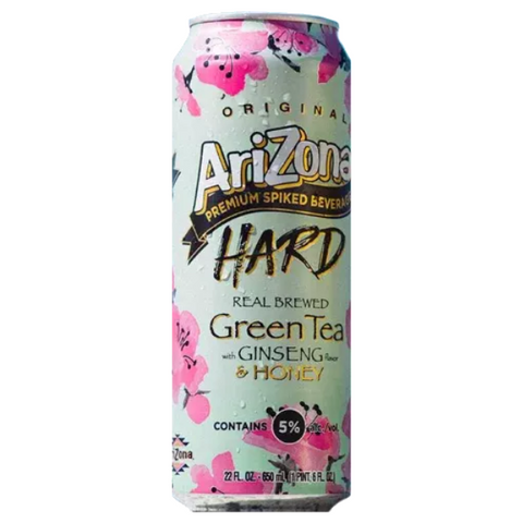 Arizona Hard Green Tea 24Oz-24Oz