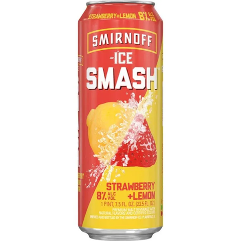 Smirnoff Smash Strawberry/Lemon Can