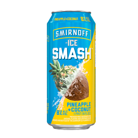 Smirnoff Ice Smash Pineapple Coconut Can