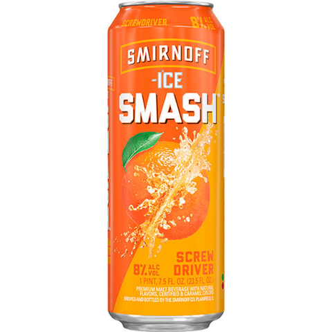 Smirnoff Ice Smash Screwdriver Can