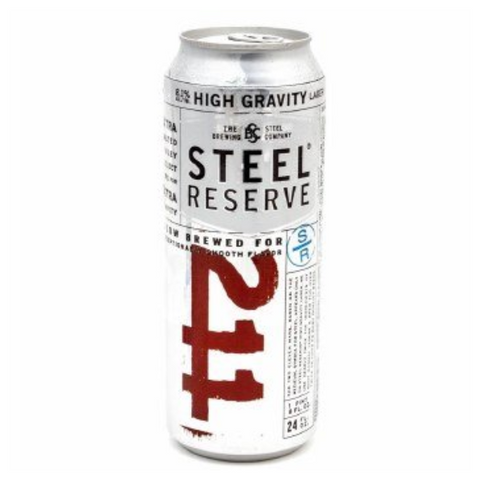 Steel Reserve 211 24Oz Can-X : 24Oz