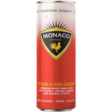 Monaco Tequila Cocktail Sun Crush Can