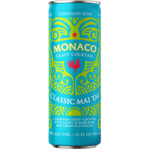 Monaco Vodka Cocktail Mai Tai Can