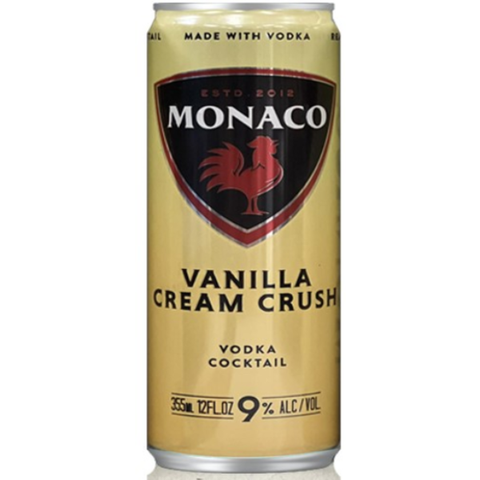 Monaco Vodka Cocktail Vanilla Cream Crush
