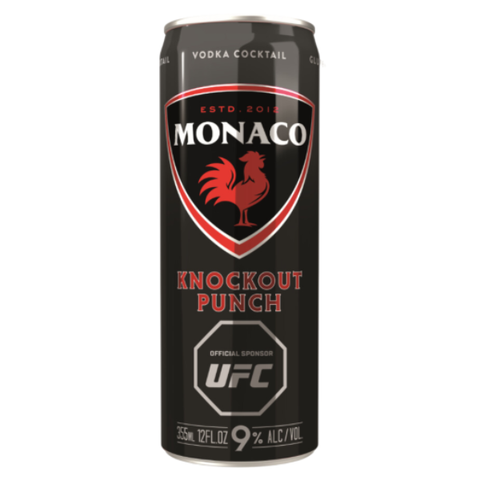 Monaco Vodka Cocktail Knockout Punch Can
